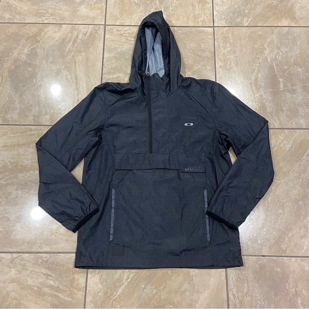 Vintage Y2K Oakley Jacket Windbreaker 1/4 Zip Software Gorpcore Style Size M